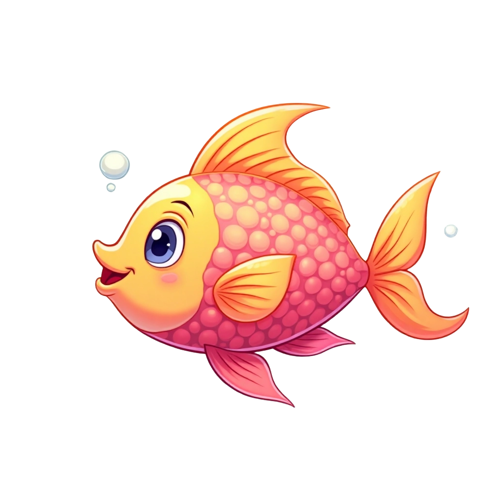 Cute Cartoon Fish